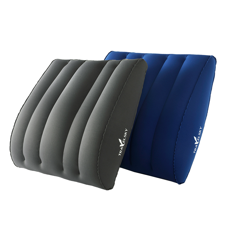 inflatable back pillow for travel