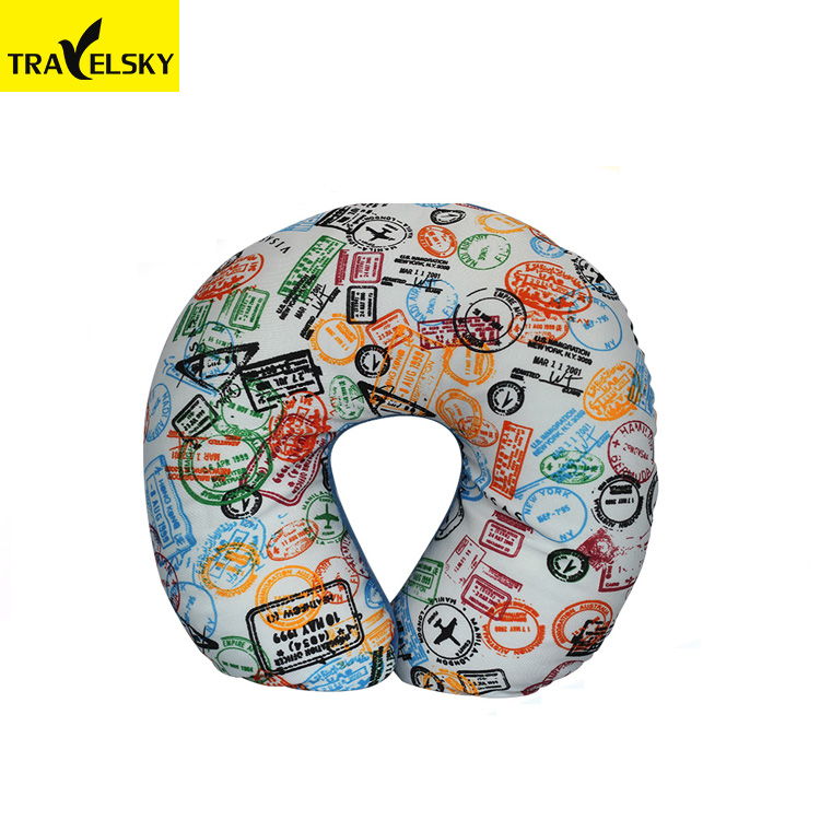 1343801 Custom High Quality Comfortable Soft Microbeads Neck Pillow for Travel