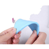 13709 Travelsky Eco Cup For Tooth Brush Leaf Shaped Portable Silicon Cup Silicone Tooth Cup