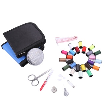 13713C Travelsky High Quality Wholesale Portable Hotel Sewing Kit Accessories Box Set Professional Mini Travel Sewing Kit