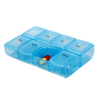 13708Travelsky Hot Sale Travel 7 Days Pill Case Medicine Organizer Storage Waterproof Pill Box Holder