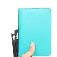  13597 Travelsky Hot Sale Personalized Travel PU Leather Rfid Passport Wallet
