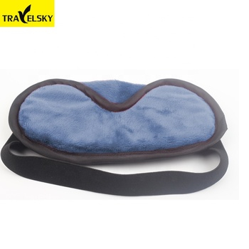13429 Travelsky Custom Colorful Reusable Soft Hot Cold Gel Travel Sleeping Eye Mask