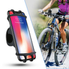 13932SI Best Seller Silicone Cell Phone Holder Mount 360 Degree Rotation Universal Adjustable Bike Phone Holder