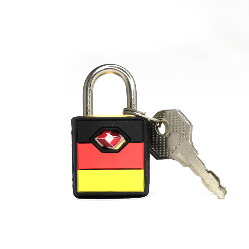 13000NY+ Custom Small PVC Plastic Luggage Waterproof Padlock Zinc Alloy TSA Key Lock