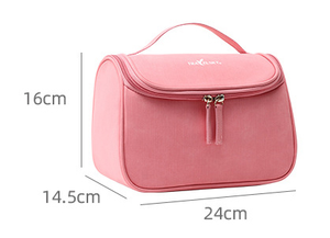 16605B Eco-Friendly Cosmetic Bag Storage Makeup Organizer PU Pouch for Travel