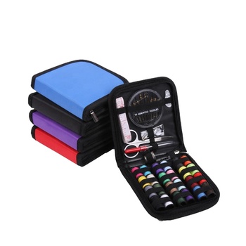 13713C Travelsky High Quality Wholesale Portable Hotel Sewing Kit Accessories Box Set Professional Mini Travel Sewing Kit