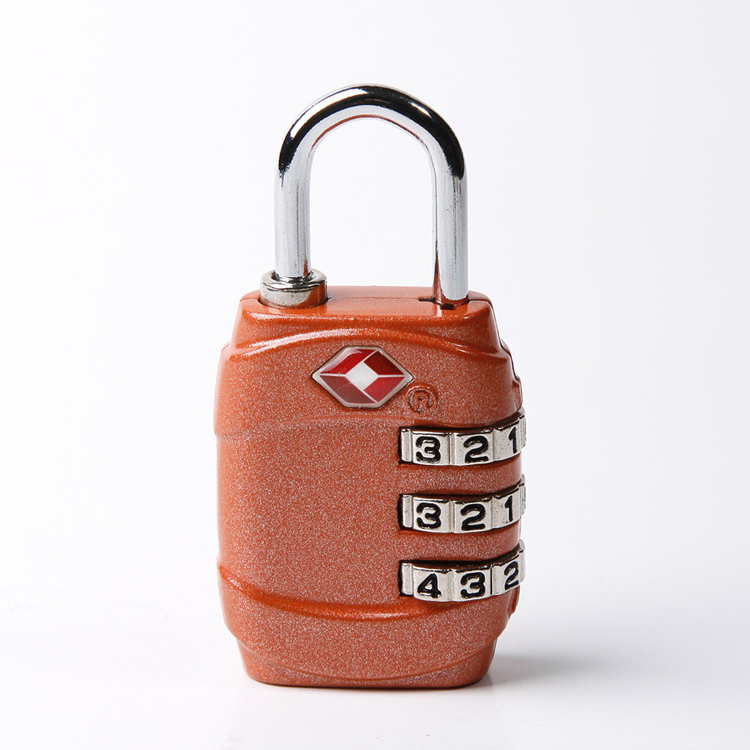 13004 TSA approved combination 3-dial travel luggage lock