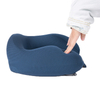 13482B3 CoolMax Semi-inflated Half Memory Foam Inflatable Neck Pillow
