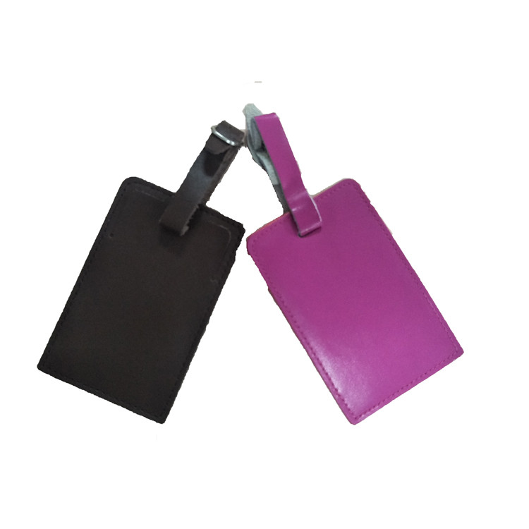 13106 Portable PU Luggage Tag 