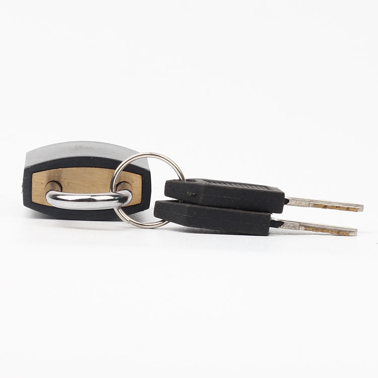 13000NY High Quality Rubber Coating Copper Luggage Key Lock